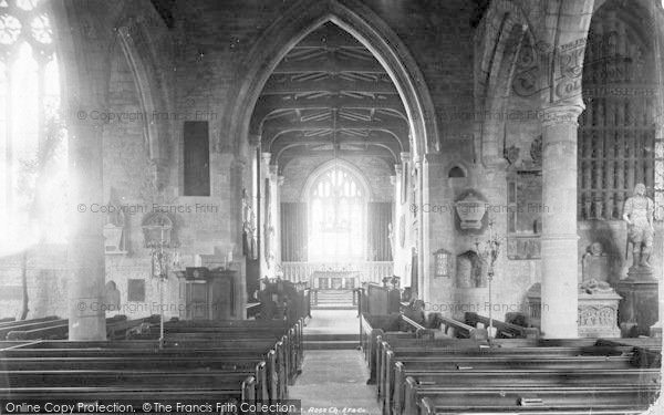 Photo of Ross On Wye, The Church Interior 1901
