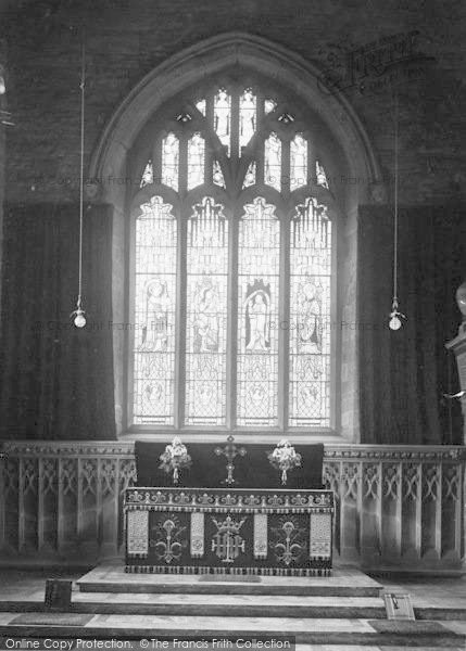 Photo of Ross On Wye, The Church Interior, East Window 1914