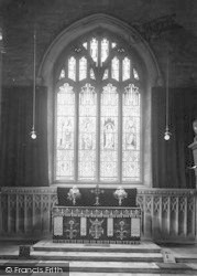The Church Interior, East Window 1914, Ross-on-Wye