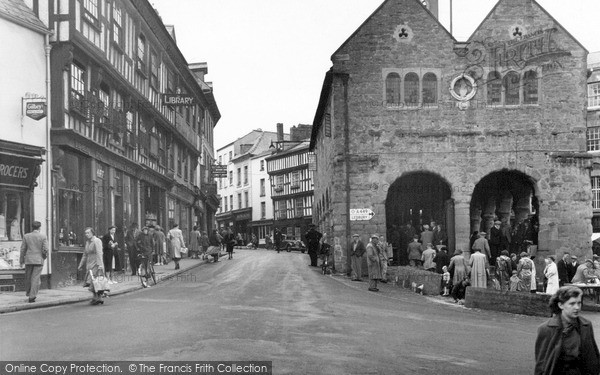 Photo of Ross On Wye, The Market Hall c.1955