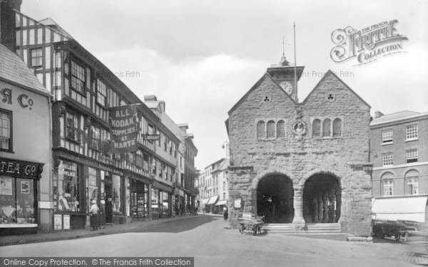 Photo of Ross On Wye, The Market House 1925