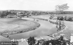 The River And New Bridge c.1960, Ross-on-Wye