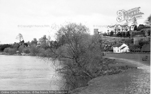 Photo of Ross On Wye, The River Bank c.1938