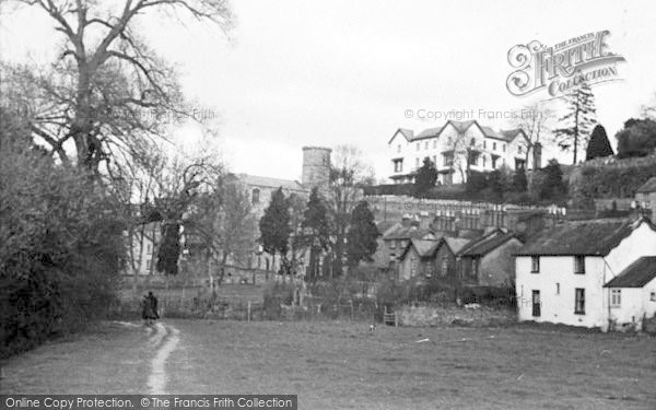 Photo of Ross On Wye, The Royal Hotel From Wye Meadows c.1938