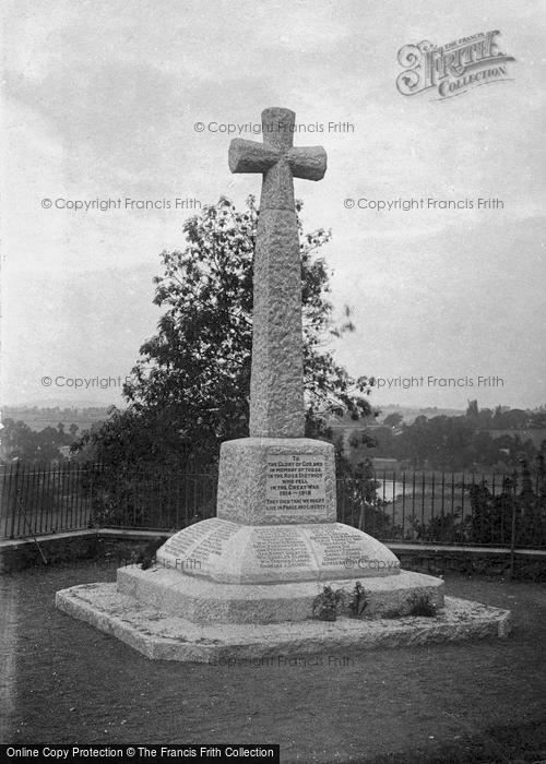 Photo of Ross On Wye, The War Memorial c.1955