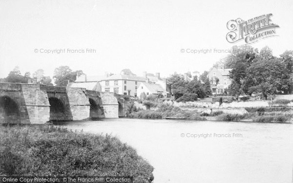 Photo of Ross On Wye, The Wilton Bridge And Hotel 1891
