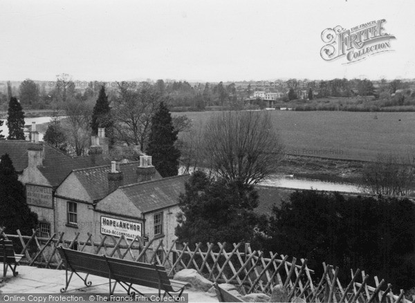 Photo of Ross On Wye, View From Blake's Garden c.1955
