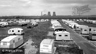 Rossall, Ockwells Caravan Camp c.1955, Rossall Point