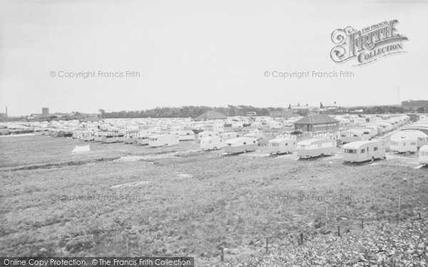 Photo of Rossall, Ockwells Caravan Camp c.1955