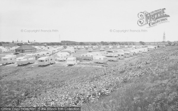 Photo of Rossall, Ockwells Caravan Camp c.1955