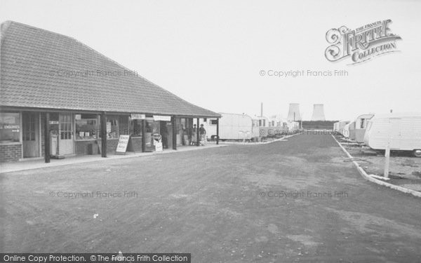 Photo of Rossall, Ockwells Caravan Camp c.1955