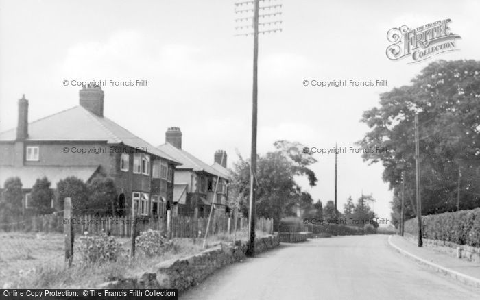 Photo of Rossett, Burton Road c.1960