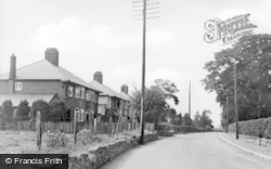 Burton Road c.1960, Rossett