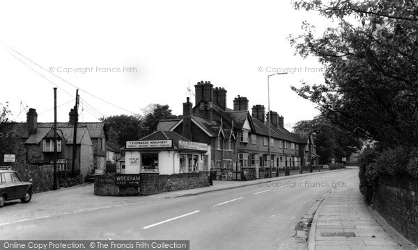 Photo of Rossett, Chester Road c.1965