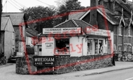 Chester Road, Newsagents c.1965, Rossett