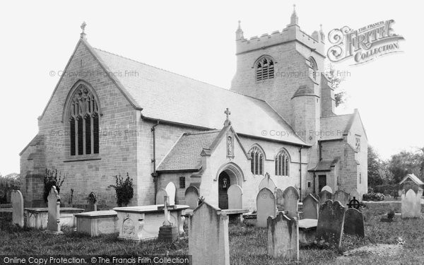 Photo of Rossett, Christ Church 1895
