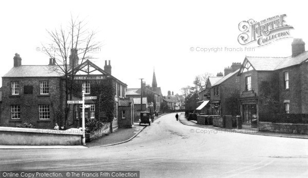 Photo of Rossett, Station Road c1945