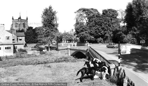 Photo of Rossett, The Alyn Bridge c.1960