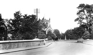 The Bridge And Christ Church c.1945, Rossett