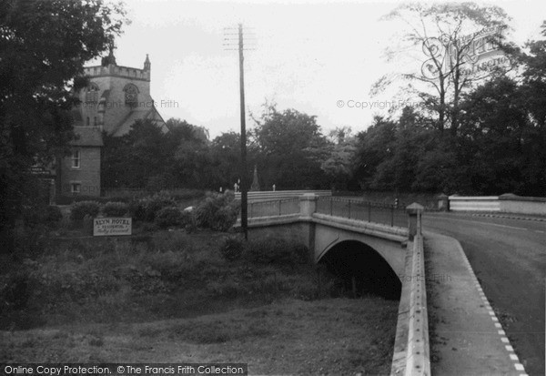 Photo of Rossett, The Bridge And Main Road c.1950