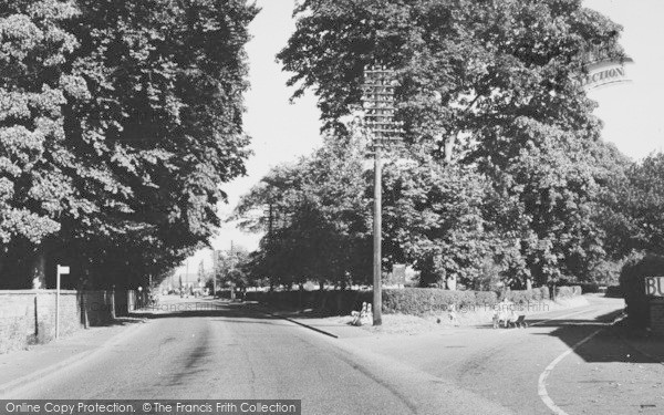 Photo of Rossett, The Fork Roads c.1960