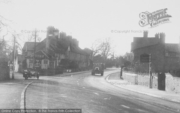 Photo of Rossett, The Main Road c.1950
