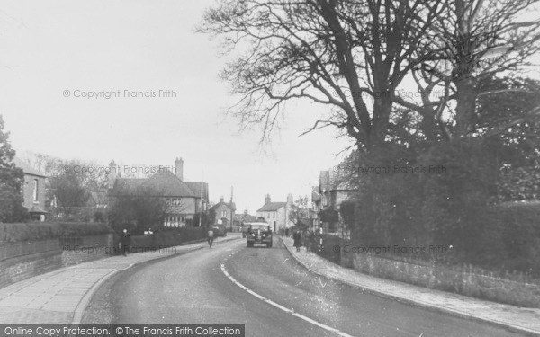 Photo of Rossett, The Main Road From The Bridge c.1950