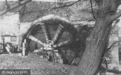 The Mill And Wheel c.1950, Rossett