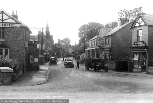 Photo of Rossett, The Village c.1945