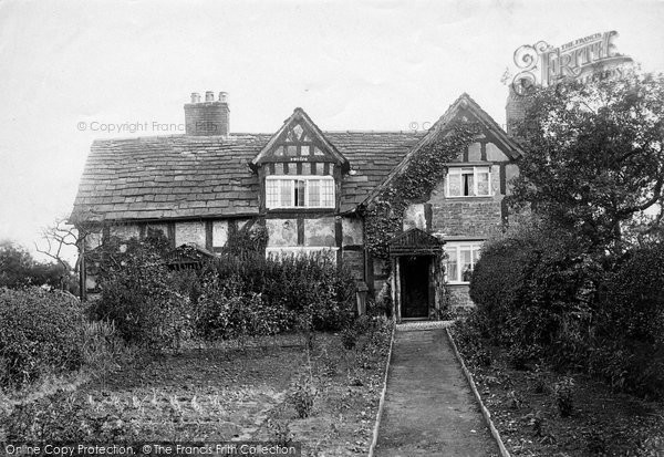 Photo of Rostherne, Old Cottage (1650) 1897