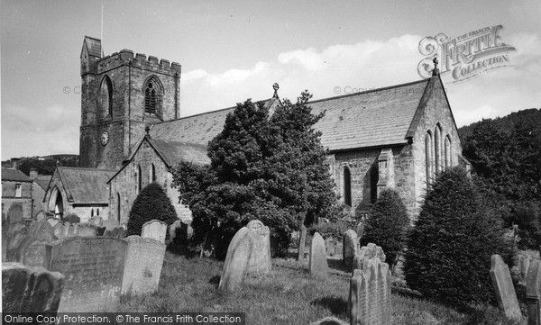 Photo of Rothbury, All Saints Church c.1955