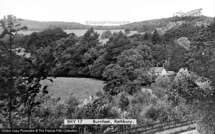 Photo of Rothbury, Burnfoot c.1955