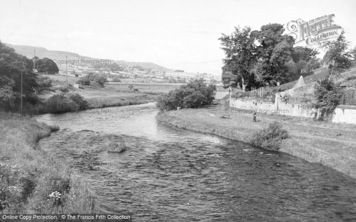 Photo of Rothbury, General View c.1955