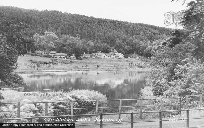 Photo of Rothbury, Tumbleton Lake And Cragside c.1955