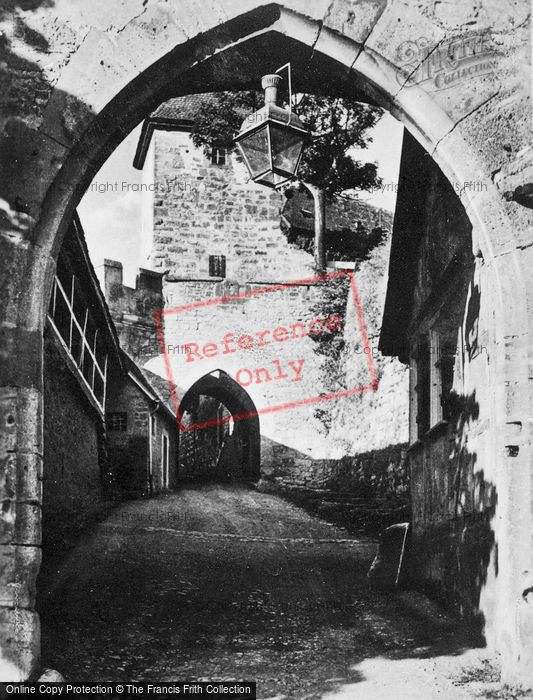 Photo of Rothenburg, Archway c.1930