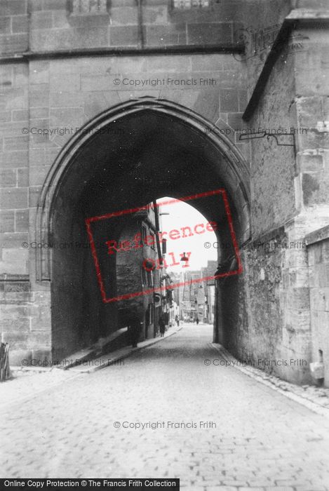 Photo of Rothenburg, Archway c.1938