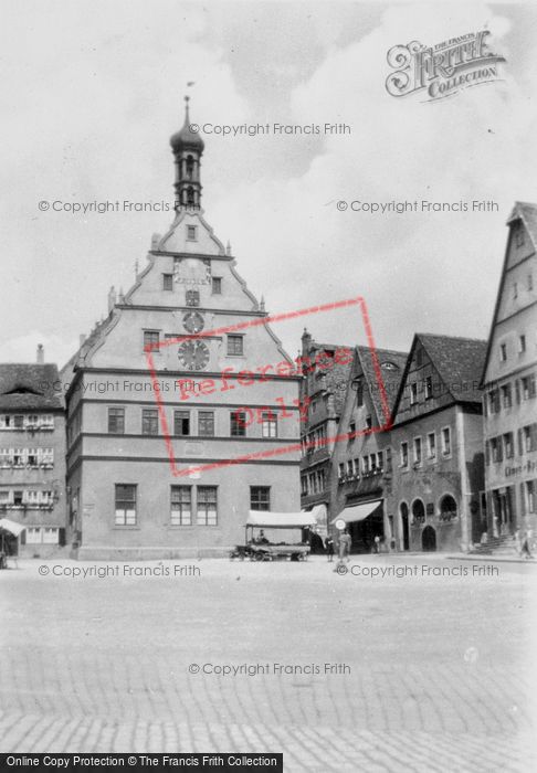 Photo of Rothenburg, c.1938
