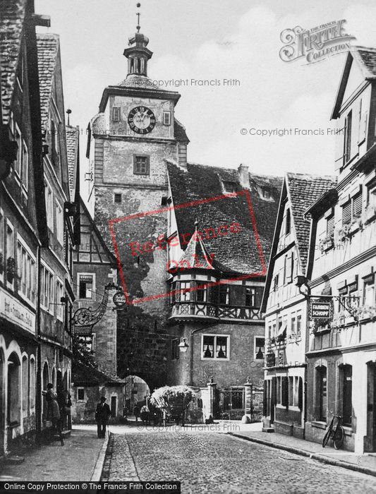 Photo of Rothenburg, Gallows Gate c.1930