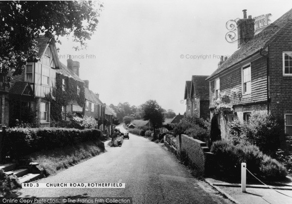 Photo of Rotherfield, Church Road c.1955