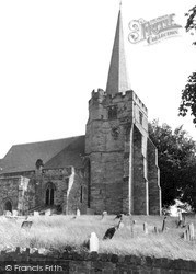 St Denys Church c.1955, Rotherfield