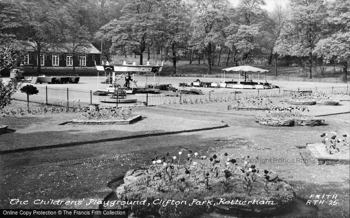 Photo of Rotherham, Clifton Park c.1965