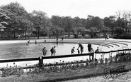 Rotherham, Clifton Park, Children's Paddling Pool c1955