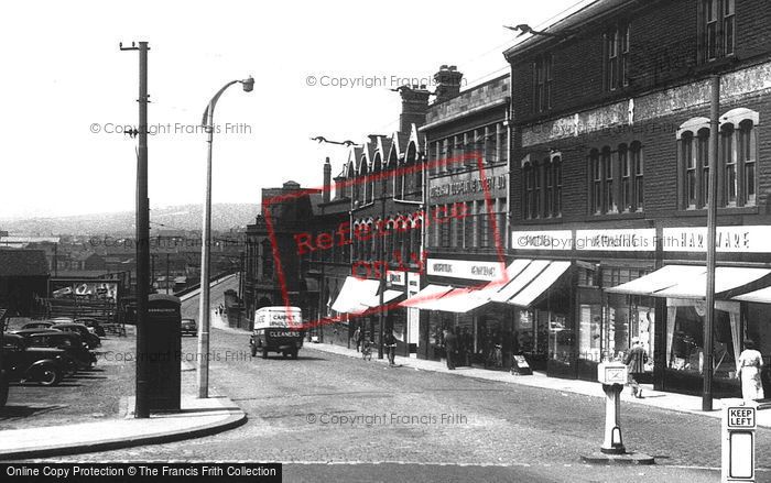 Photo of Rotherham, Main Street c.1955