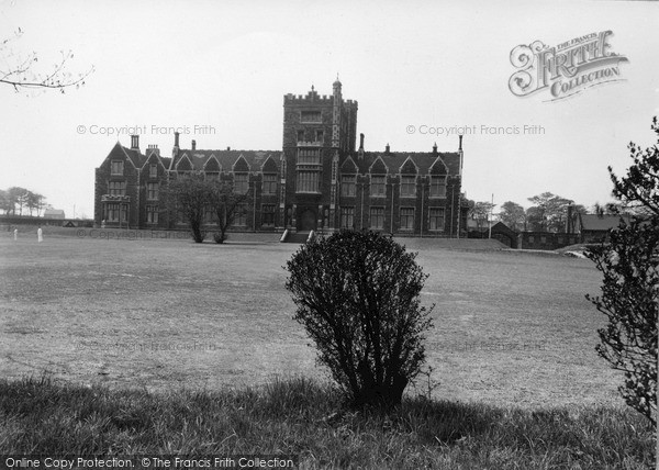 Photo of Rotherham, The Grammar School c.1955