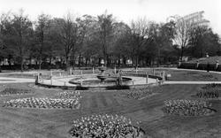 The Memorial Gardens, Clifton Park c.1955, Rotherham