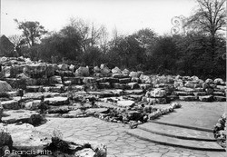 The Rock Gardens, Clifton Park c.1955, Rotherham