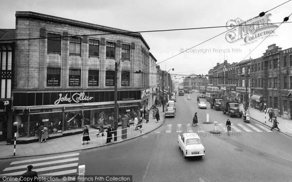 Photo of Rotherham, Town Centre 1961