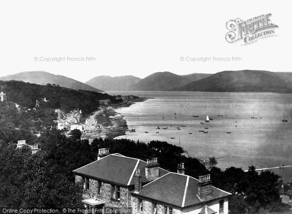 Photo of Rothesay, Ardbeg Point And Cowal Hill 1897