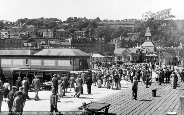 Photo of Rothesay, Arrival Of Visitors c.1955