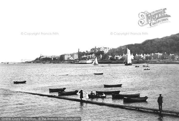 Photo of Rothesay, From Chapel Hill 1897